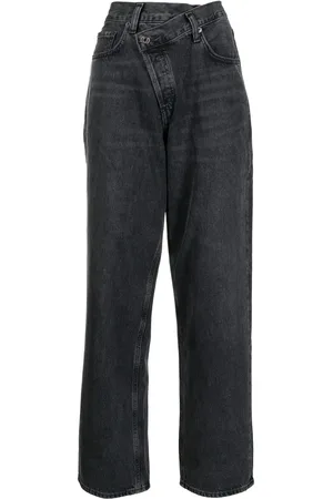 AGOLDE High-waist straight-leg jeans