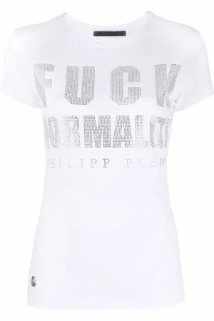 Philipp Plein Crystal-embellished T-shirt