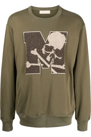 MASTERMIND JAPAN Skull-print crew-neck sweatshirt