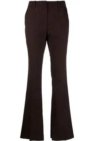Low Classic Flared wool trousers