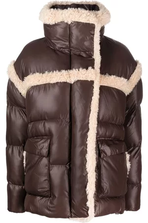 Urban Code Women Coats - Faux shearling-trim padded coat