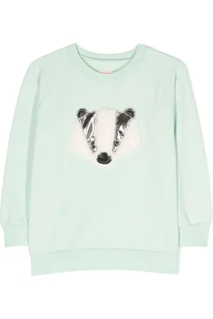 Wauw Capow by Bangbang Badger crew neck sweatshirt