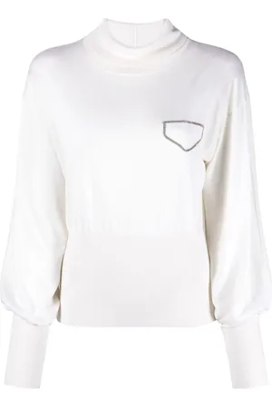 Fabiana Filippi Monili-detail knitted jumper