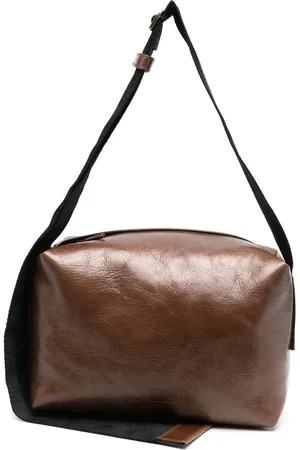 UMA WANG Embossed-logo detail shoulder bag
