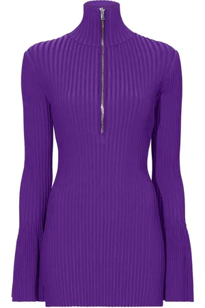 Proenza Schouler Zipped rib-knit jumper