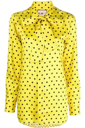 Plan C Polka-dot print blouse