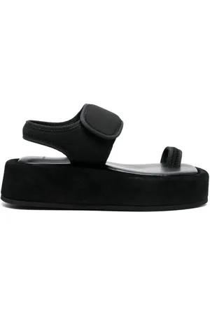 WARDROBE.NYC Platform 50mm leather sandals