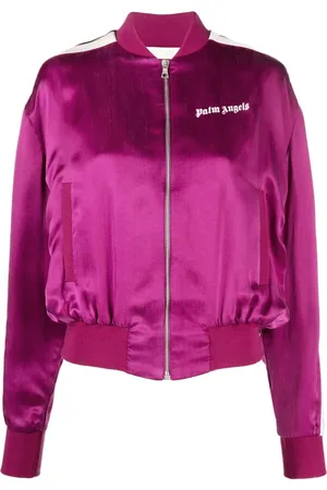 Palm Angels Zip-fastening bomber jacket