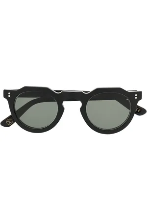 LESCA Pica round-frame sunglasses
