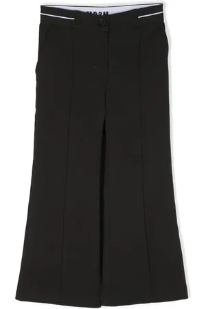 Msgm Logo-print straight trousers