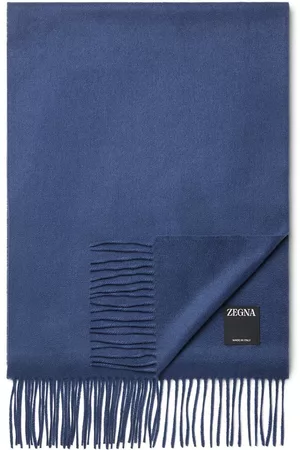 Z Zegna Fine-knit cashmere scarf