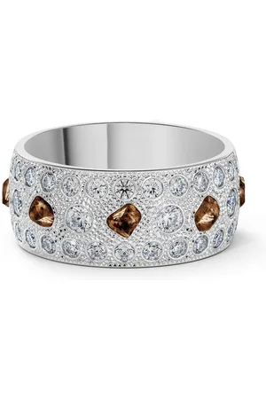 De Beers Large 18kt white Talisman gold ring