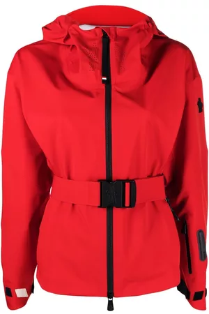 Moncler Belted hooded jacket