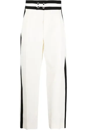 Casablanca Stripe-detailed wide leg trousers