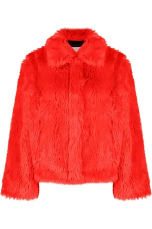 Msgm Faux-fur jacket