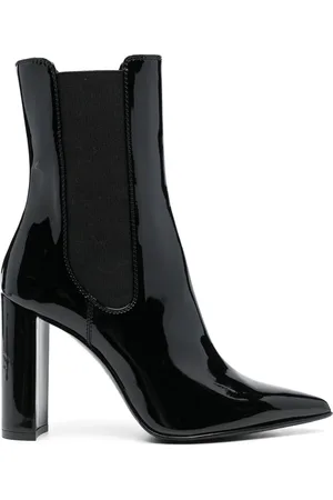 LE SILLA Megan 100mm leather ankle boots