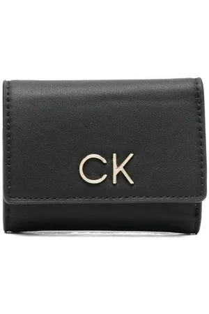 CALVIN KLEIN JEANS - Women's recycled monogram wallet 