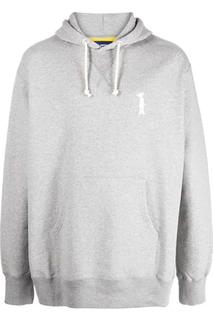 JUNYA WATANABE Embroidered-motif cotton hoodie