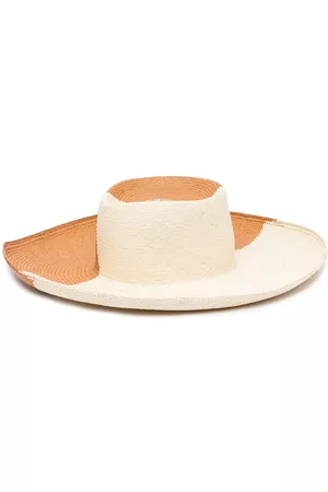 GLADYS TAMEZ MILLINERY Two-tone fedora hat