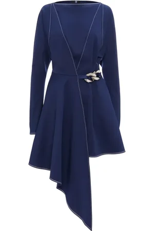 J.W.Anderson Chain link-embellished asymmetric dress