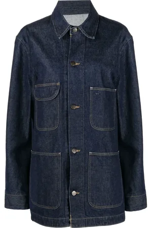 Maison Margiela Contrast-stitch denim jacket