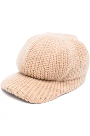 FEDELI Women Caps - Ribbed-knit cashmere cap