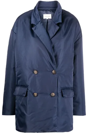 Loulou Studio Long-sleeve double-breasted coat