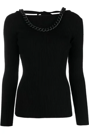 GIUSEPPE DI MORABITO Chain-link keyhole jumper