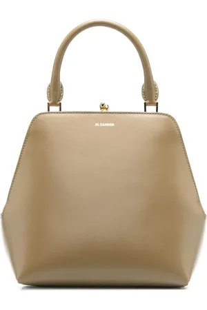 Jil Sander Logo-stamp tote bag