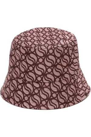 Stella McCartney Women Hats - Monogram-print bucket hat