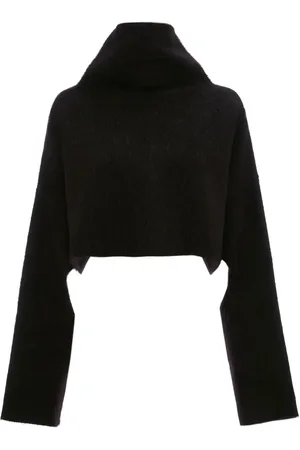 J.W.Anderson Cut-out oversized cropped jumper