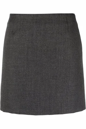 Ami High-waisted mini skirt