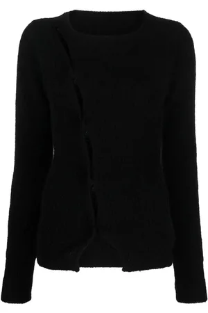 Jacquemus La Maille Pau asymmetric cardigan