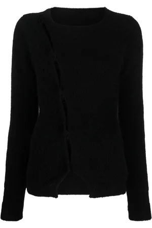 Jacquemus La Maille Pau asymmetric cardigan