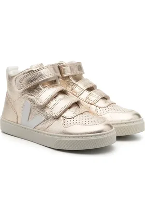 Veja Metallic high-top sneakers