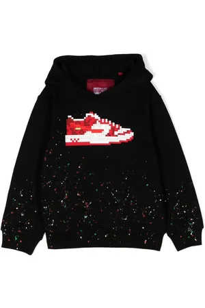 MOSTLY HEARD RARELY SEEN Sneaker-print graphic hoodie