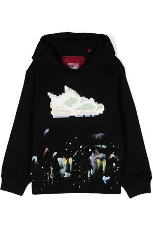 MOSTLY HEARD RARELY SEEN Sneaker-print graphic hoodie