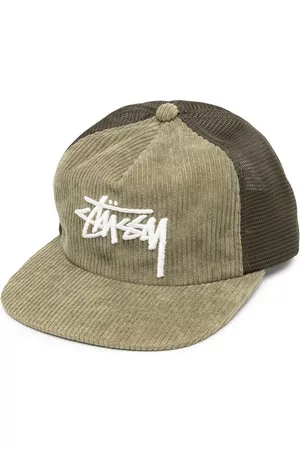 STUSSY Men Caps - Embroidered-logo ribbed cap
