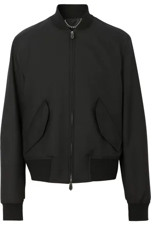 Burberry Zip-up wool jacket
