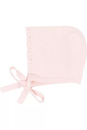 Patachou Tie-fastening knit cap