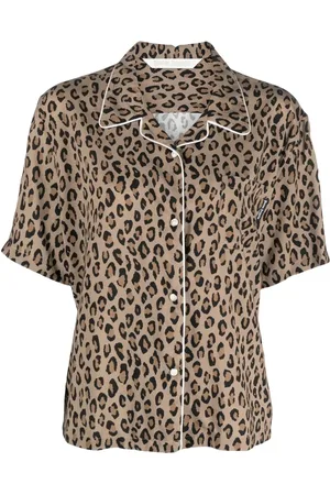 Palm Angels Leopard-print shirt