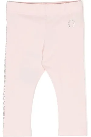 Aigner Rhinestone-logo trousers