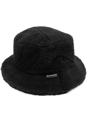 Woolrich Logo-patch fleece bucket hat
