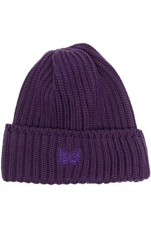 Needles Chinky-knit embroidered beanie
