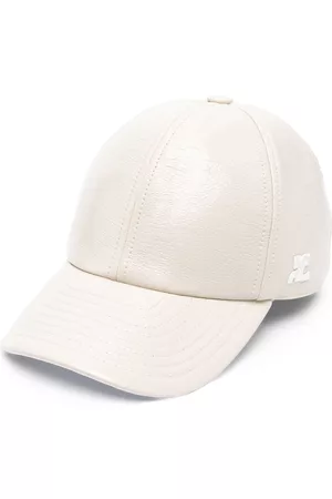 Courrèges Logo-patch vinyl baseball cap