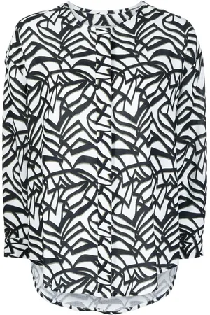 Bambah Geometric-print Cairo shirt