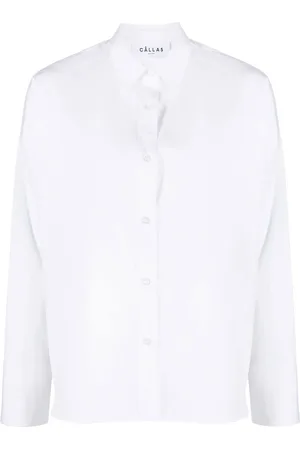 Callas Milano Sirene poplin long-sleeve shirt