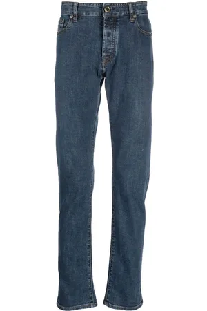 MOORER Slim-fit denim jeans