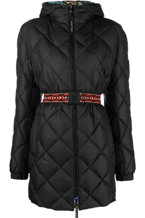 Etro Diamond quilted parka
