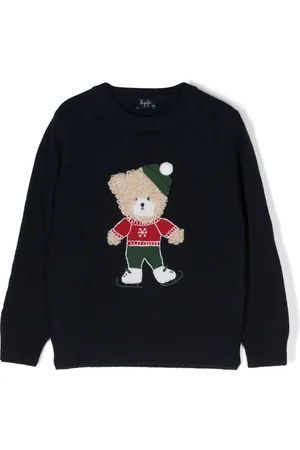 Il gufo Intarsia-knit jumper